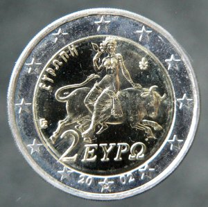 Zwei Euro Griechenland